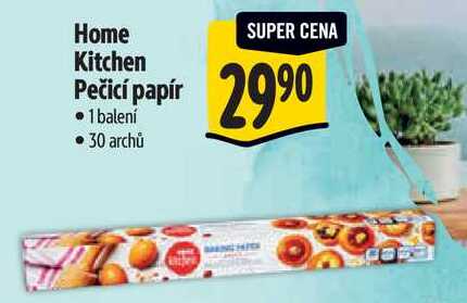 Home Kitchen Pečicí papír, 30 archů