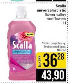 Scalla univerzální čistič flower valley sunflowers 1l