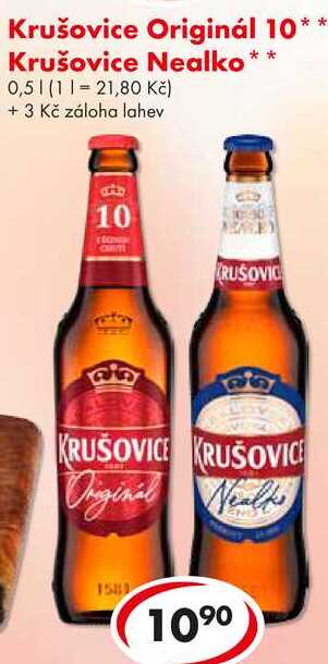 Krušovice Nealko, 0,5 l