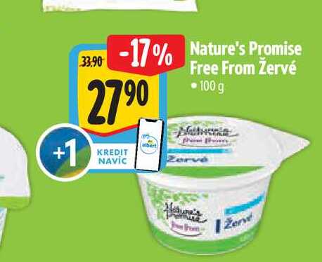   Nature's Promise Free From Žervé 100 g