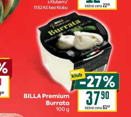BILLA Premium Burrata 100 g  