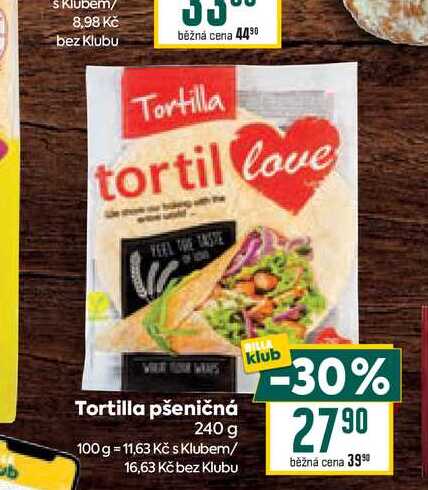 Tortilla pšeničná 240 g 