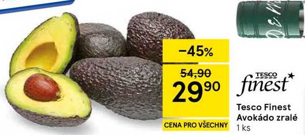 Tesco Finest avokádo zralé, 1 ks