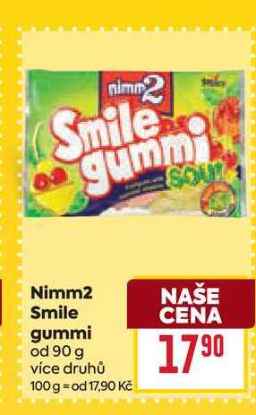 Nimm2 Smile gummi od 90 g 