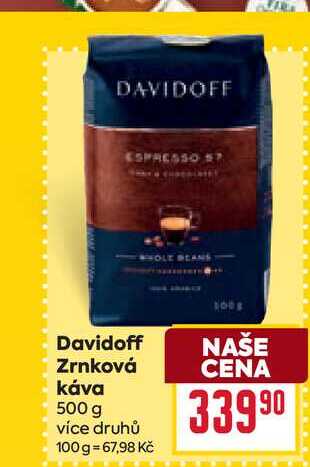 Davidoff Zrnková káva 500g