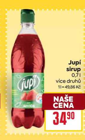Jupí sirup 0,7l