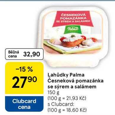 Lahůdky Palma se sýrem a salámem, 150 g