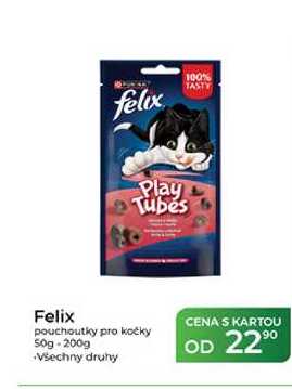 Felix pouchoutky pro kočky 50g-200g 