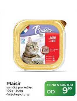 Plaisir vanička pro kočky 100g-300g 