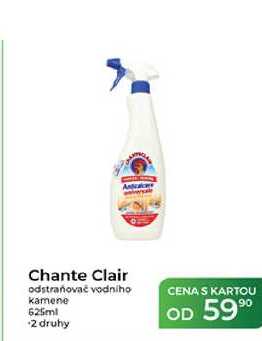 Chante Clair odstraňovač vodního kamene 625ml Tamda Foods