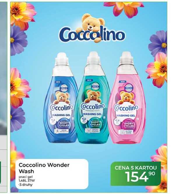 Coccolino Wonder Wash prací gel 1,48L Tamda Foods