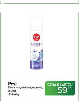 Peo Deo spray do bot/na nohy 150ml  