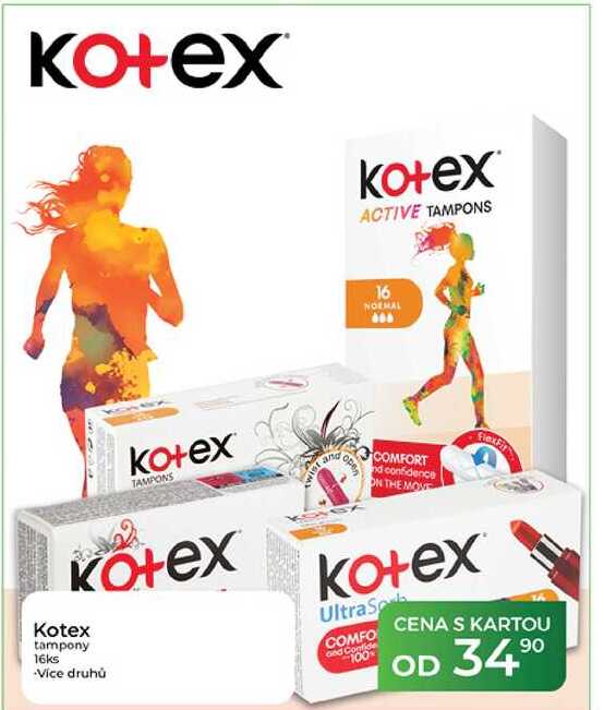 Kotex tampony 16ks Tamda Foods