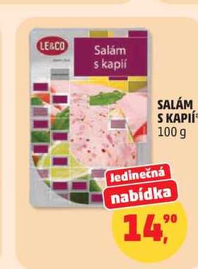 SALÁM S KAPIÍ, 100 g