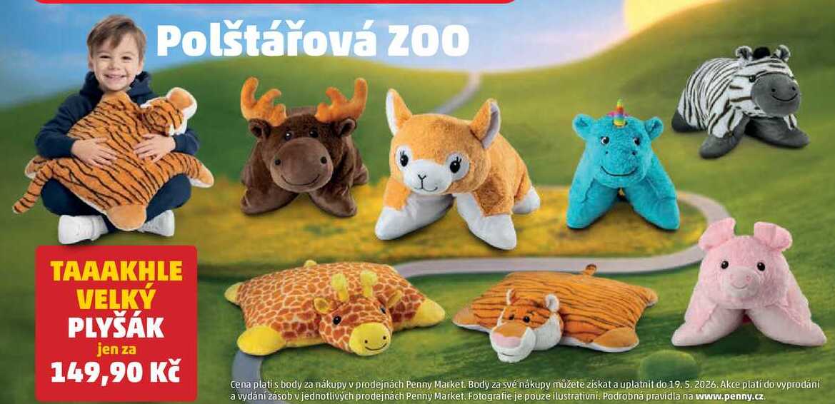 Polštářová Zoo Penny Market