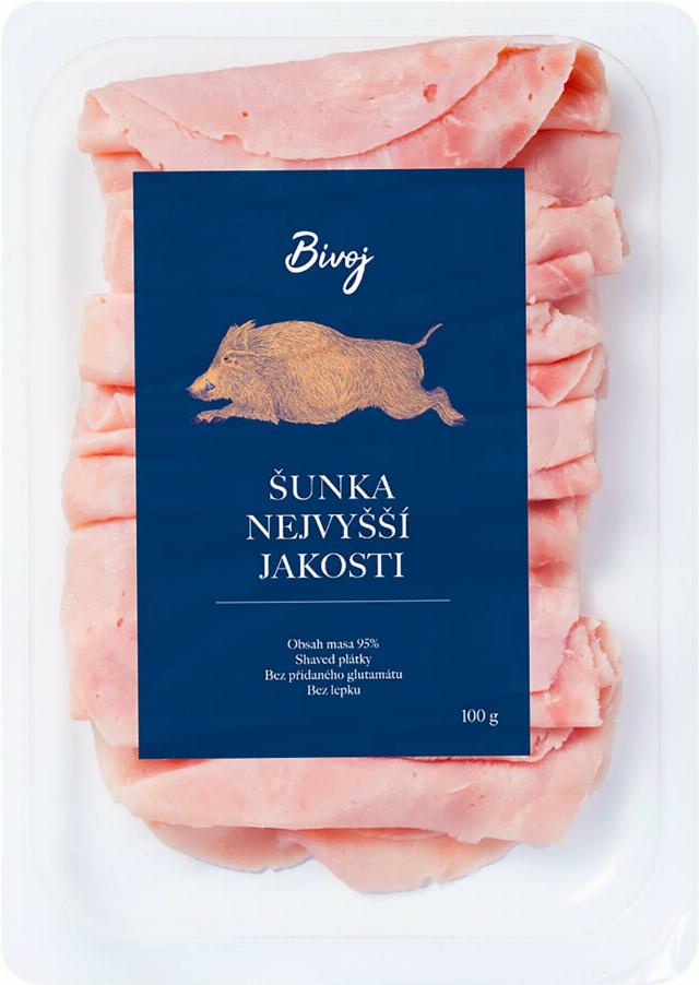 Bivoj Šunka nejvyšší jakosti Shaved