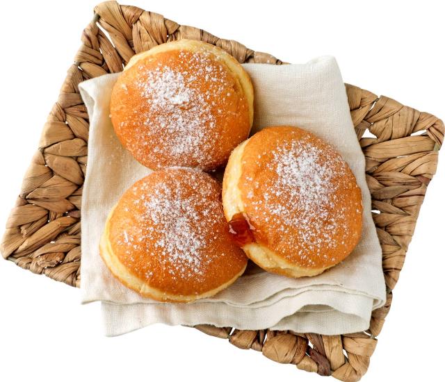 Kobliha s meruňkovou náplní