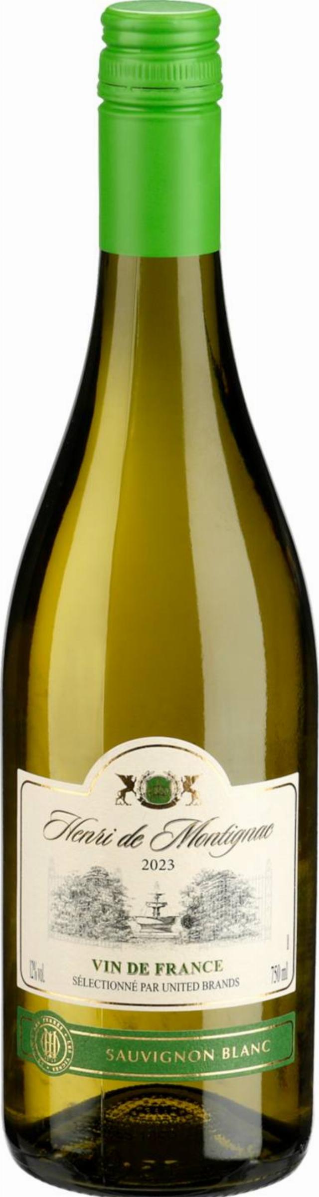 HENRI DE MONTIGNAC Víno různé druhy