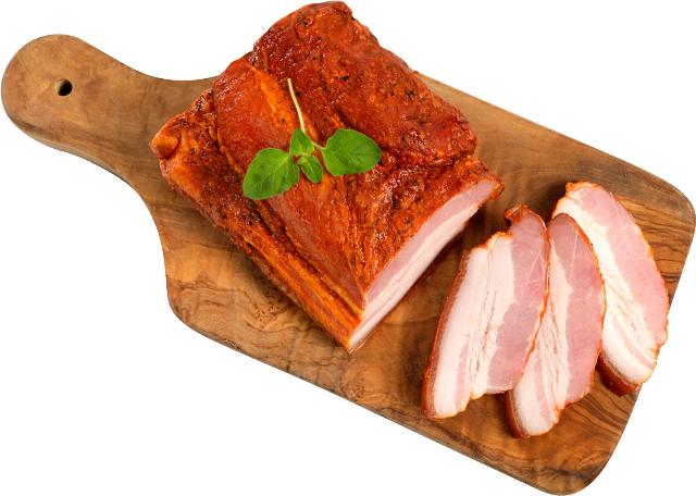 K-Mistři od fochu Debrecínský špek uzené maso