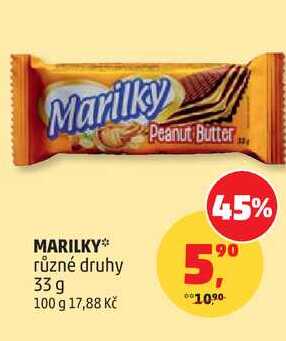 MARILKY různé druhy, 33 g 