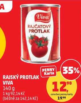 RAJSKÝ PROTLAK VIVA, 140g 