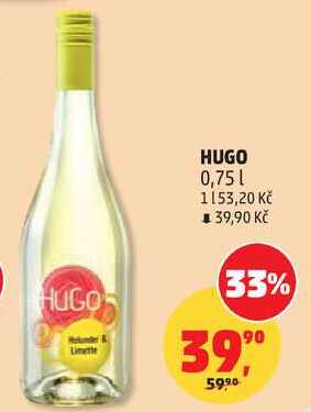 HUGO, 0,75 l