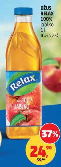 RELAX 100% jablko, 1 l 