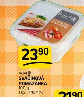 SVAČINOVÁ POMAZÁNKA 100 g 