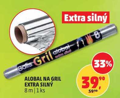 ALOBAL NA GRIL EXTRA SILNÝ, 8m Penny Market