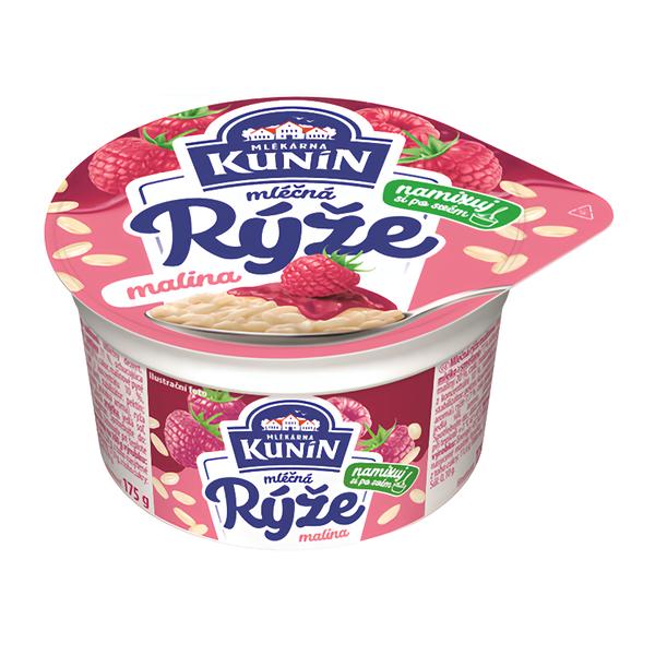 Mlékárna Kunín Mléčná rýže malina