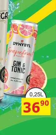 DYNYBYL GIN & TONIC 0,25L míchaný nápoj v plechu