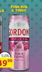GORDON GIN & TONIC 0,25L míchaný nápoj v plechu