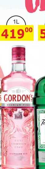 Gordon's Premium Pink gin 1l 37,5%