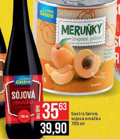 Gastro Servis sojová omáčka 700 ml 