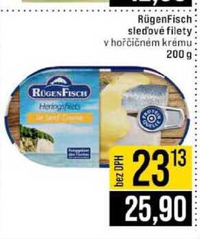 RügenFisch sledové filety v hořčičném krému 200 g