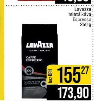 Lavazza mletá káva Espresso 250 g 