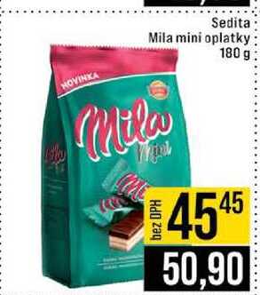 Sedita Mila mini oplatky 180 g