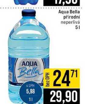 Aqua Bella přírodní neperlivá 5l