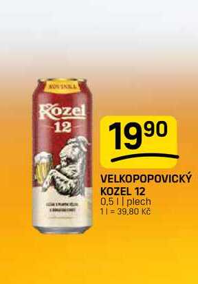 VELKOPOPOVICKÝ KOZEL 12 0.51 plech