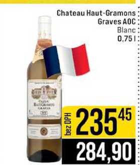 Chateau Haut-Gramons Graves AOC Blanc 0,75l
