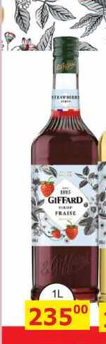 GIFFARD FRAISE 1L 