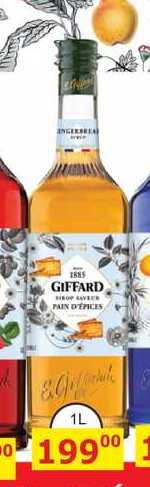 GIFFARD PAIN D'EPICES 1L 
