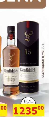 GLENFIDDICH 15 Y.O. 0.7 L 