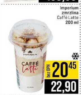 Imperium zmrzlina Caffé Latte 200 ml 