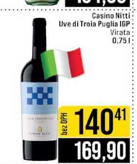 Casino Nitti Uve di Troia Puglia IGP Virata 0,75l