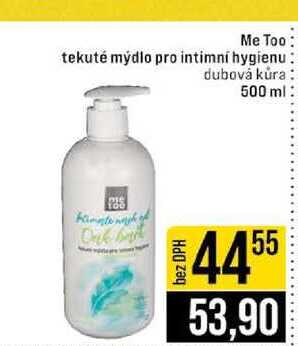Me Too tekuté mýdlo pro intimní hygienu dubová kůra 500 ml 