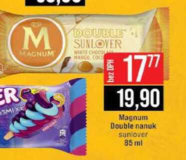 Magnum Double nanuk sunlover 85 ml 