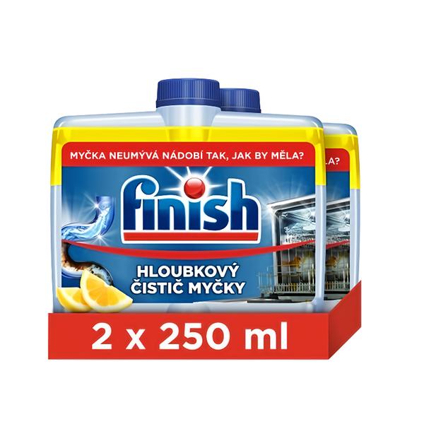 Finish Čistič myčky lemon 2x250ml Košík.cz