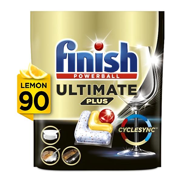 Finish Ultimate Plus All-in-1 kapsle do myčky na nádobí Lemon Košík.cz