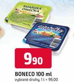 Boneco Tatarská omáčka, Majolka 100ml